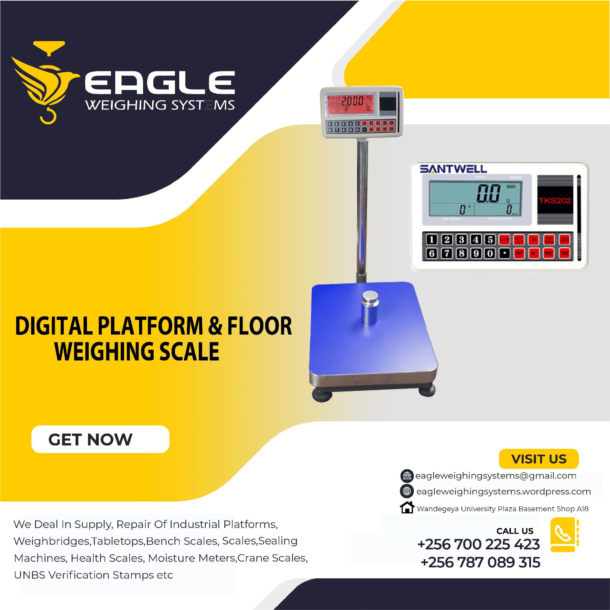 Digital Platform scale 40kg electronic weigh scale in Mukono - Pundas ...