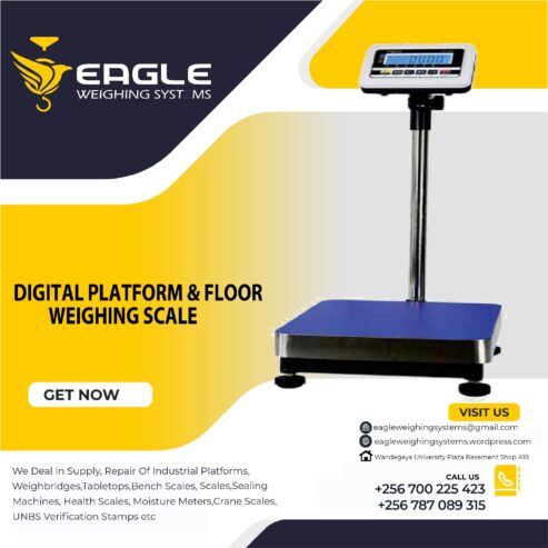 Weighing scales shop in Uganda