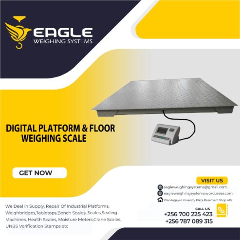 platform floor scale industrial weighing scale 1 ton