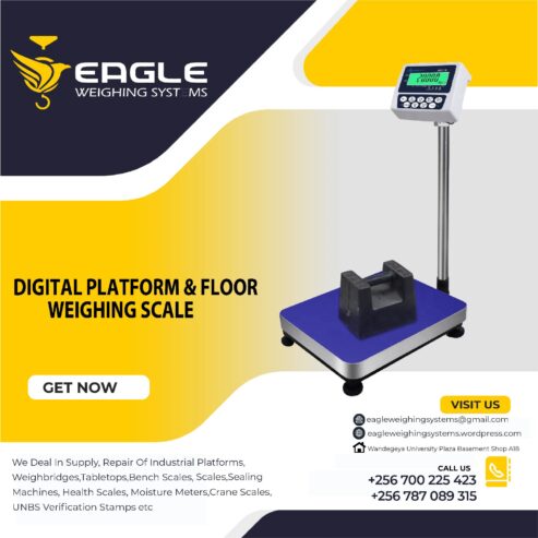 Industry platform floor weighing scales in Uganda