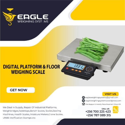 platform floor scale industrial weighing scale 1 ton