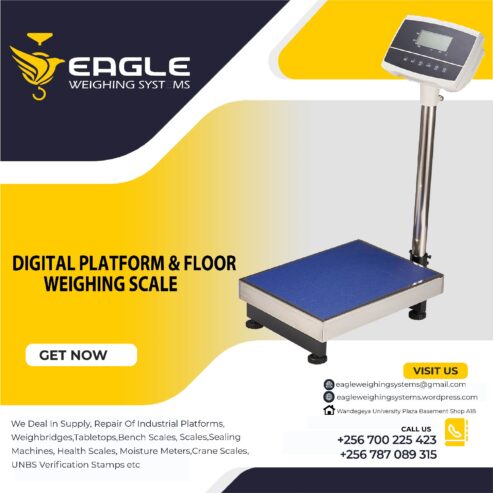 Digital platform weighing scales in Kampala