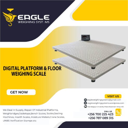 Platform weighing scales at Eagle Weighing Systems Ltd