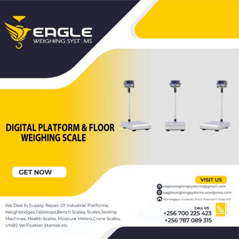 Industry platform floor weighing scales in Uganda