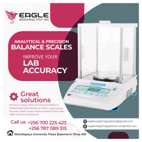 Laboratory analytical display weighing scales in Kampala