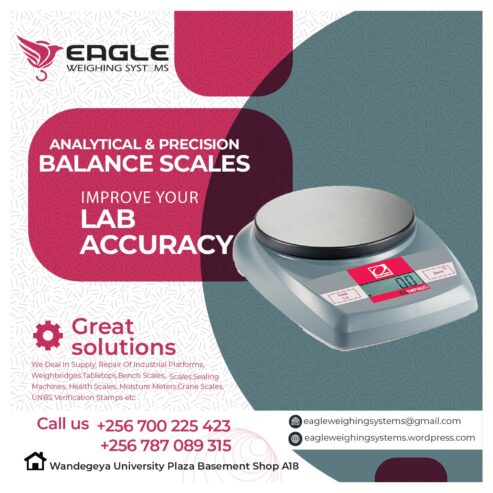 Laboratory analytical table top weighing scales in Kampala