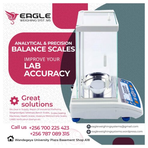 Laboratory analytical Table top digital weighing scales