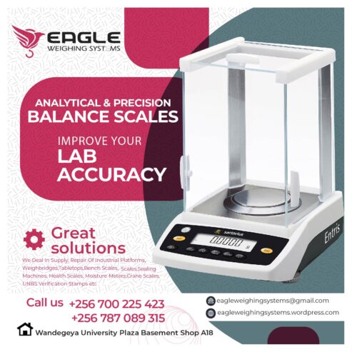 Waterproof Laboratory analytical Weighing Scale in Kampala