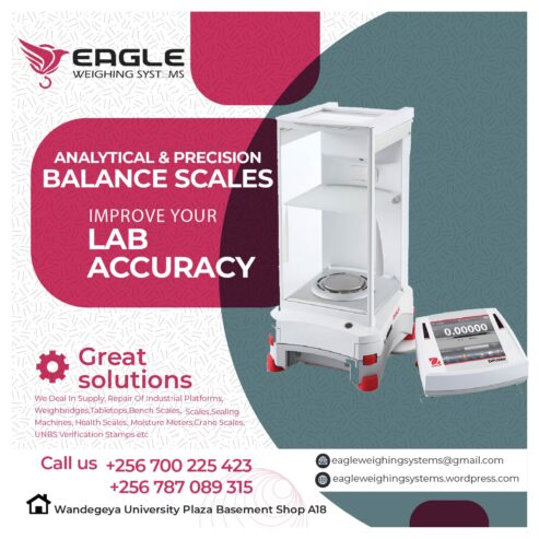 Table top electronic laboratory weighing Scales in Kampala