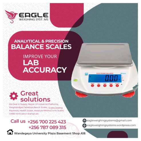 Commercial papers Laboratory analytical scales