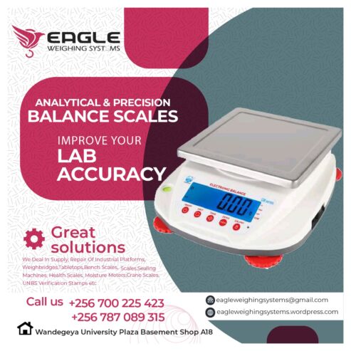 Laboratory analytical Table Top weighing Scales in Kampala