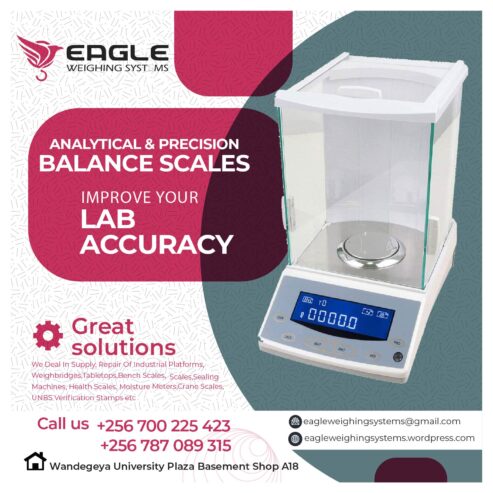 Laboratory analytical display weighing scales in Kampala