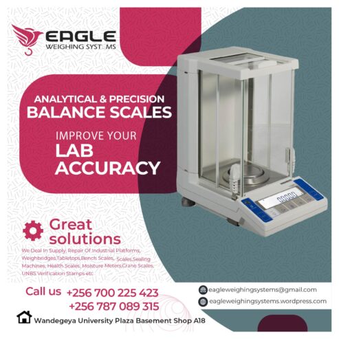 Table top electronic laboratory balance scales in Kampala