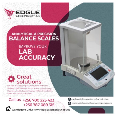 Laboratory analytical display weighing scales in Kampala