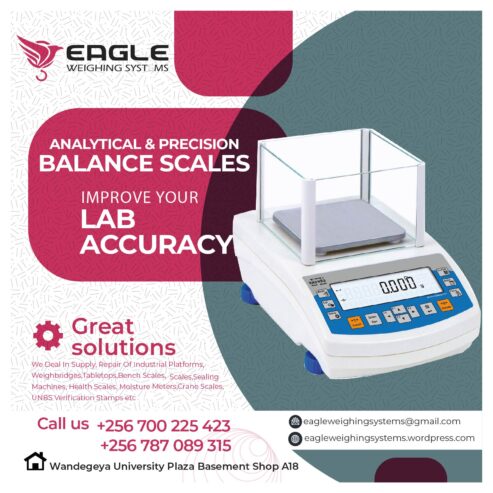 Table top electronic laboratory weighing Scales in Kampala