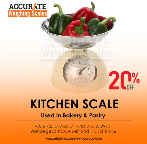 Dial mechanical table top Kitchen scales with flat plate