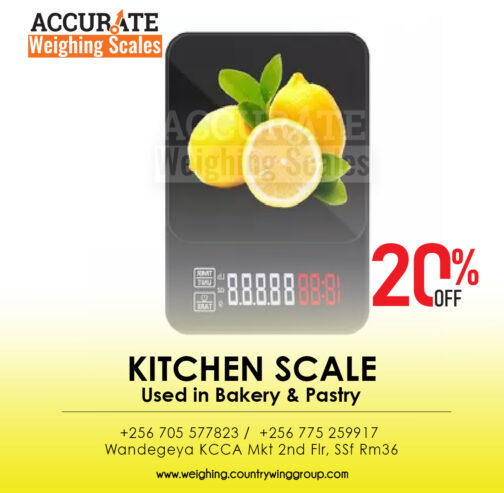 digital Weighing Scales for Bakery & Kitchen Use in Kampala