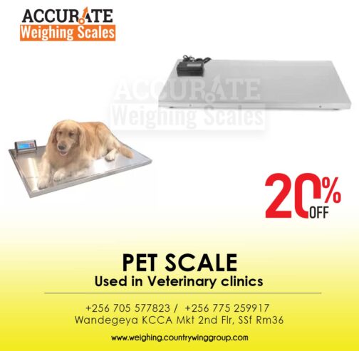 Digital light duty animal weighing scales with wireless