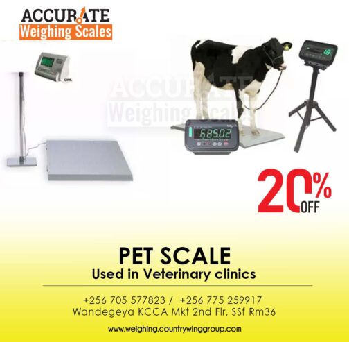 Remote display of herds weighing scales in Kabale Uganda