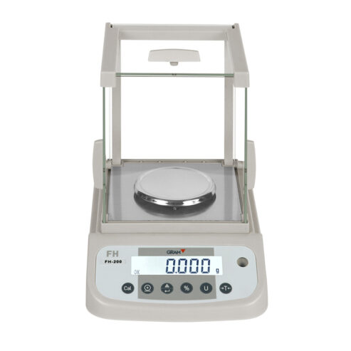 Analytical balance of 80mm stainless steel pan dimensions