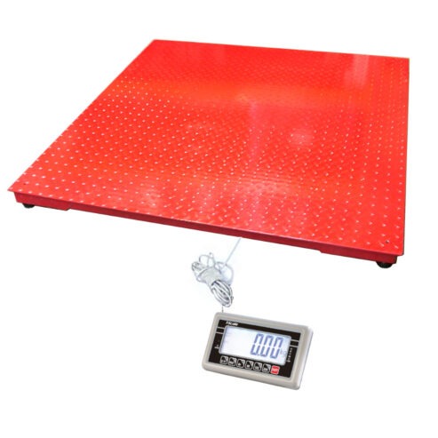 Weighing floor scales at Eagle Weighing systems Ltd