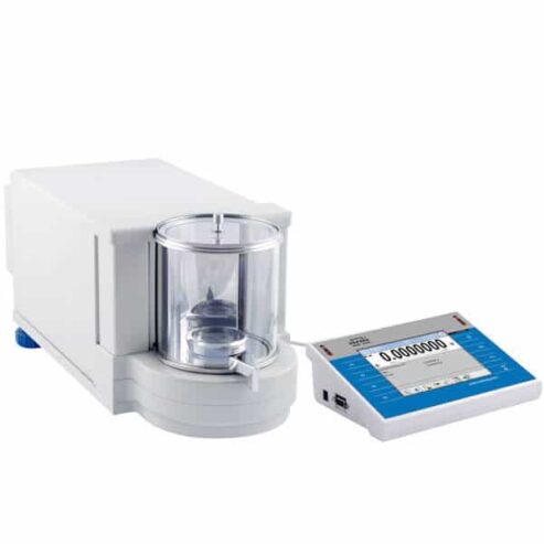 Analytical precision balance with counting functions