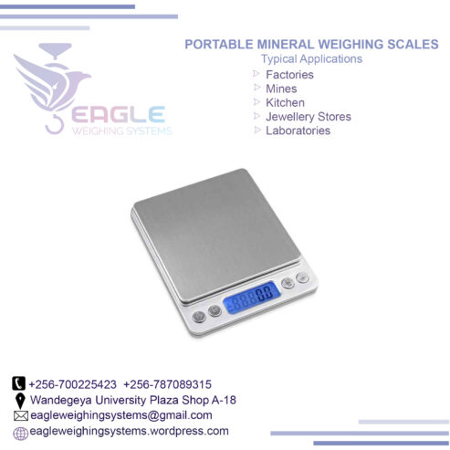 Platform weighing scales at Eagle Weighing Systems Kampala