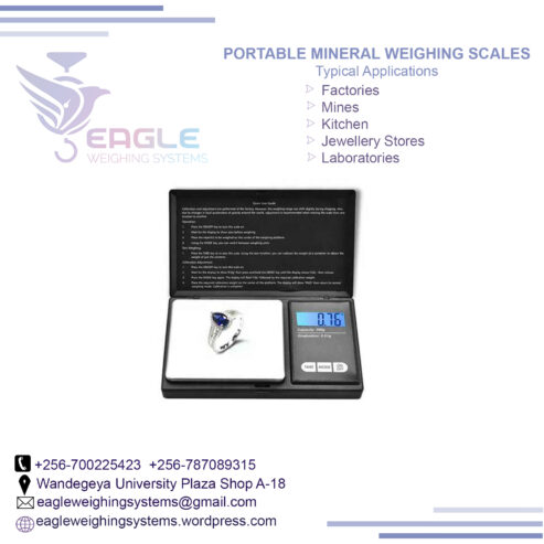 Mini Precision Digital Scale for minerals in Kampal