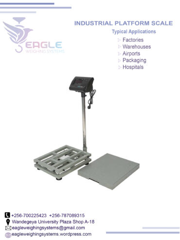 Industrial strong low profile platform scale in Kampala