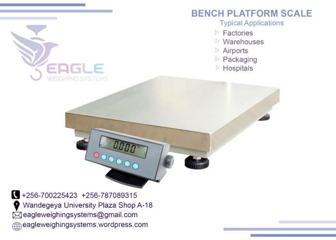 Electronic bench type iron cast platform weighing scales