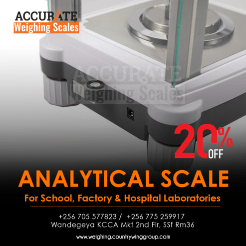 analytical precision laboratory balance with touch screen