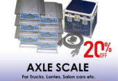 One deck axle type trucks scale with 3.2* 2.2m platform