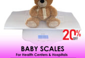 perfect user-friendly medical baby scales with clear display