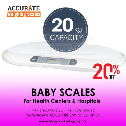 Digital baby scales with switch mode power adapter