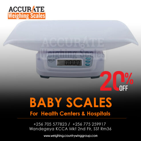 Digital baby scales with automatic switch from suppliers