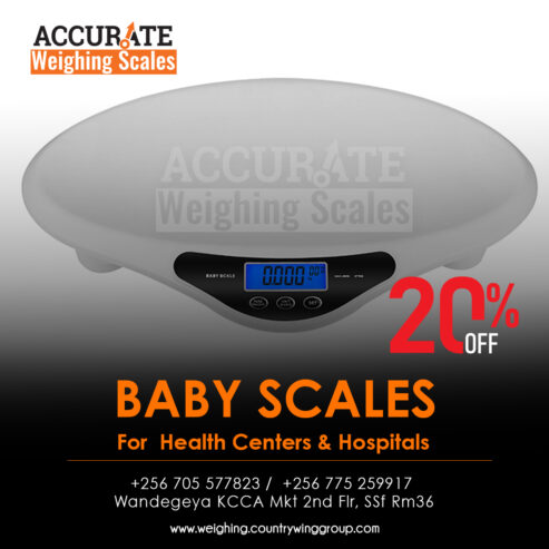 Quality assured baby weighing scales of high integrity