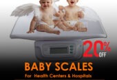 Baby weighing scales of high accuracy at sole distributors