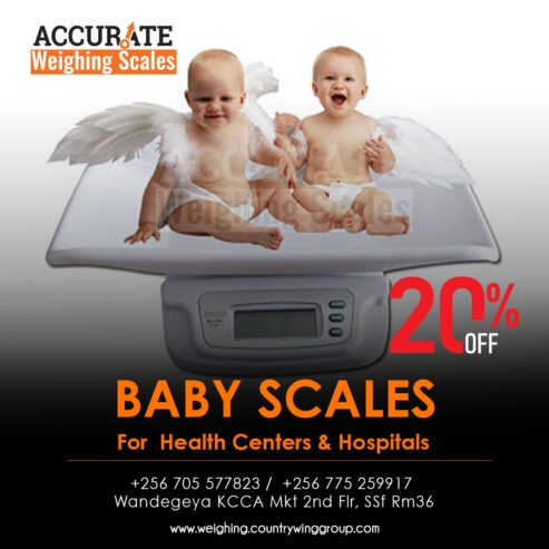 Baby weighing scales of high accuracy at sole distributors