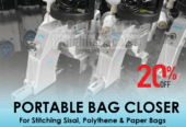 Plain Sew Heavy Duty Bag Closing System machinery