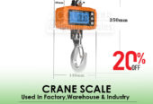 300kg LCD Butchers Mini Crane hanging Meat Scale