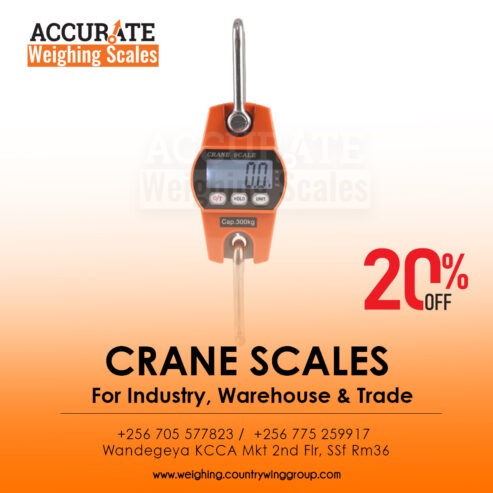 heavy duty digital crane weighing scale with calibration w