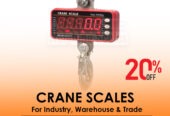 300KG/660LBS Mini Crane weighing Scale Portable LCD