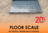 Floor scales and heavyduty weighing scales