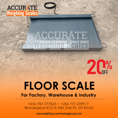 digital Industrial floor checkered floor scales