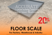 High quality robust heavy floor weighing scales