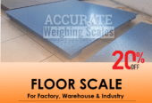 Commercial use electronic digital floor weighing scales