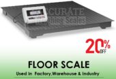 industrial heavy Weight floor weighing scales for industries