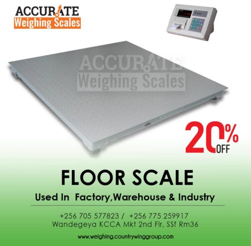 Floor scales and heavyduty weighing scales