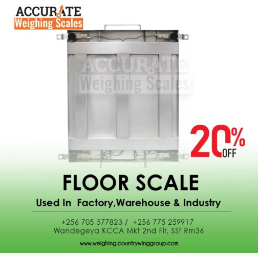 industrial floor scales in all platform sizes 1mx1m, 2mx2m