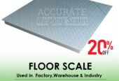 Electronic factory design platform weighing scales